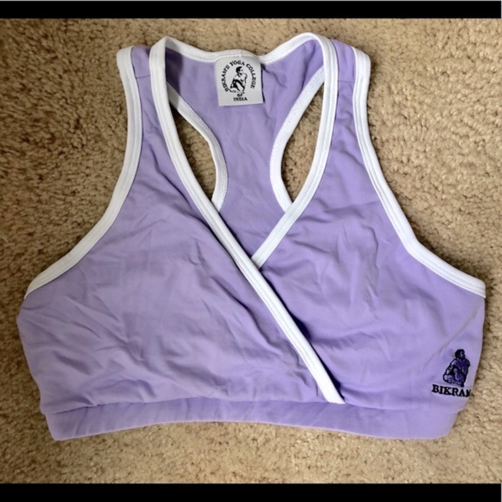 Lilac Yoga Bra